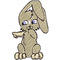 Cute Bunny embroidery designs
