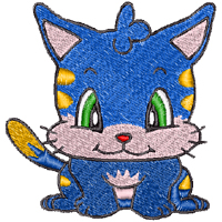 Kitty embroidery designs