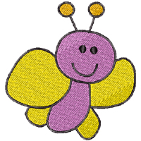 Cute Bug embroidery designs