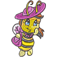 Bee embroidery designs