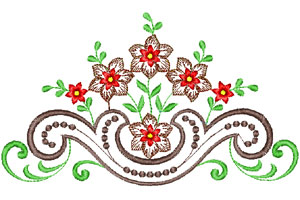 flower embroidery designs