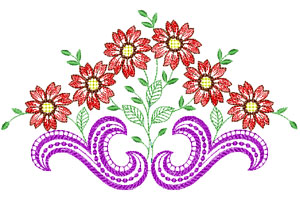 flower embroidery designs