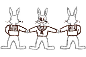 bunny embroidery designs