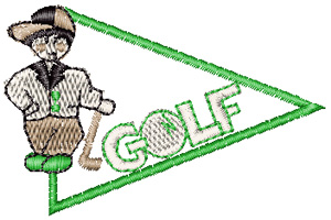golf embroidery designs