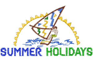 summer embroidery designs