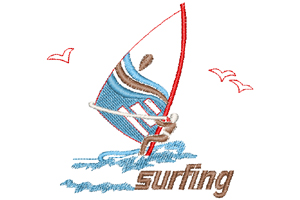 sea embroidery designs