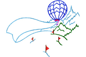 airballoon embroidery designs