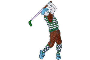 golf embroidery designs