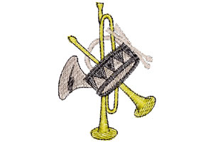 music embroidery designs