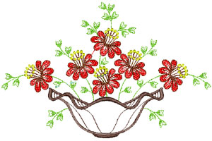 flower embroidery designs