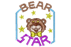 bear embroidery designs