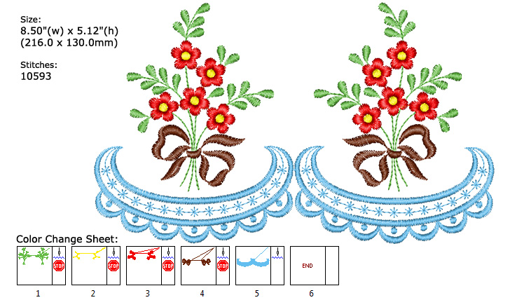 flower embroidery designs