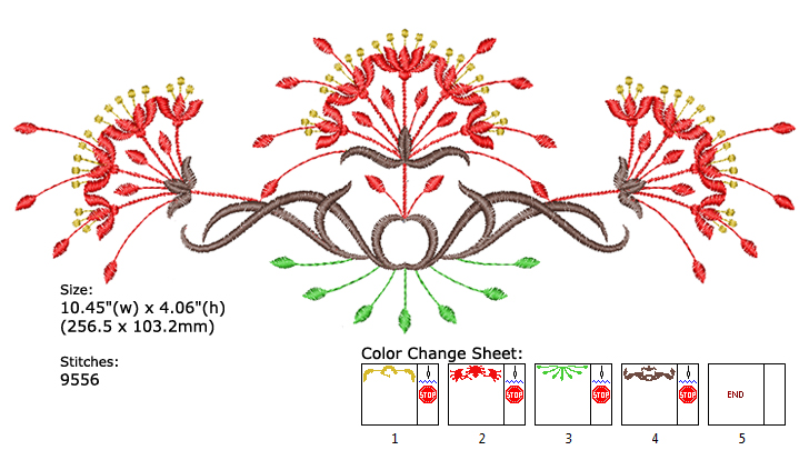 flower embroidery designs