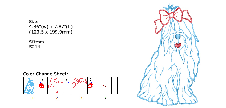 dog embroidery designs