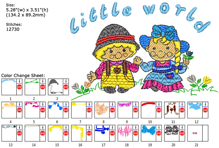 child embroidery designs