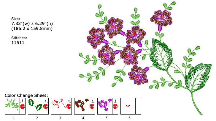 flower embroidery designs