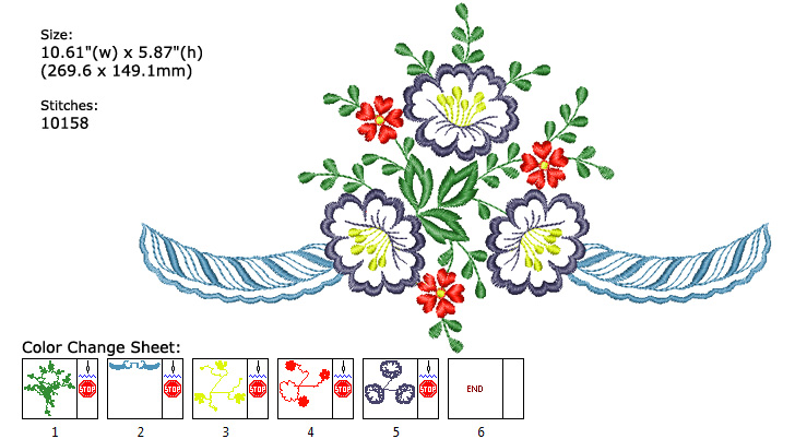 flower embroidery designs