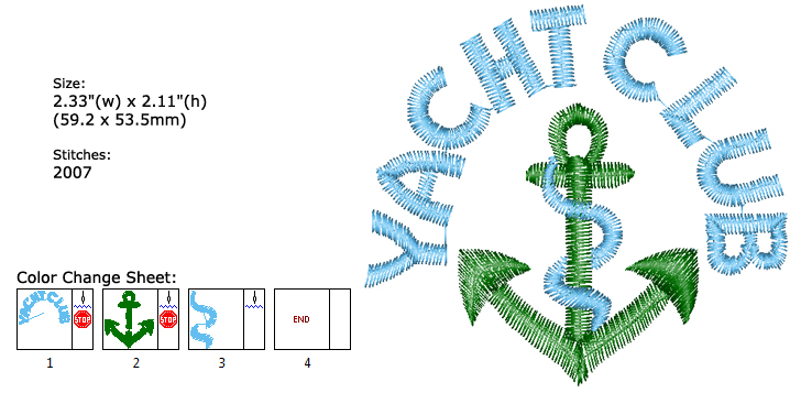 sea embroidery designs