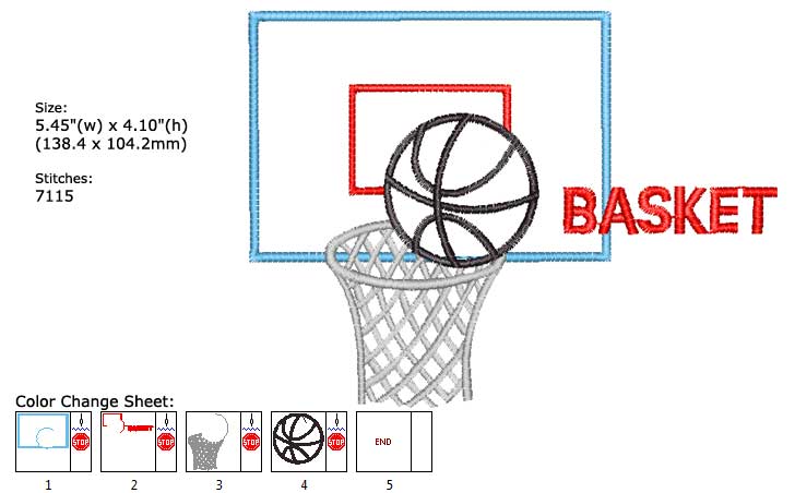 basket embroidery designs