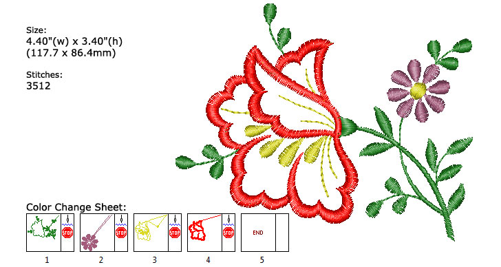 flower embroidery designs