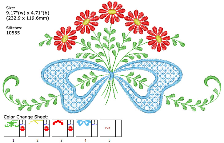 flower embroidery designs