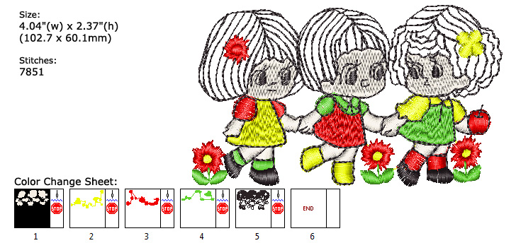 child embroidery designs