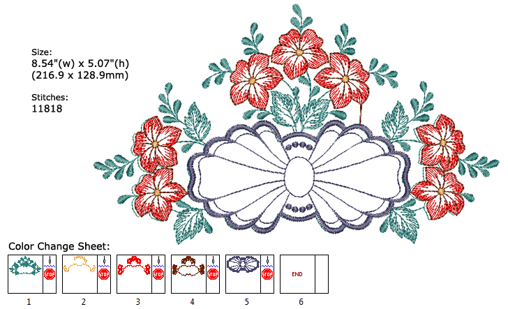 flower embroidery designs