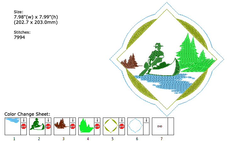 Patch embroidery designs