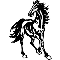 horse embroidery designs