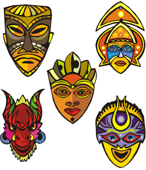 mask embroidery designs