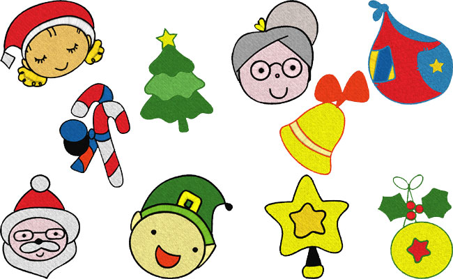Christmas embroidery designs
