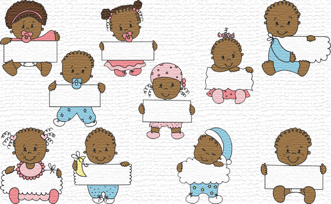 Baby embroidery designs