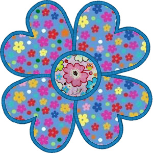 Flower Applique embroidery design