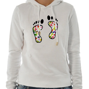 Foot Applique custom embroidery design