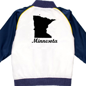 Minnesota custom embroidery design
