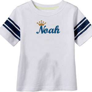 Noah custom embroidery design