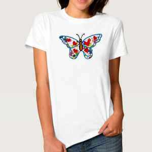 Butterfly Applique custom embroidery design