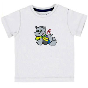 Elephant and Hippo custom embroidery designs