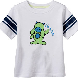 Monster custom embroidery designs