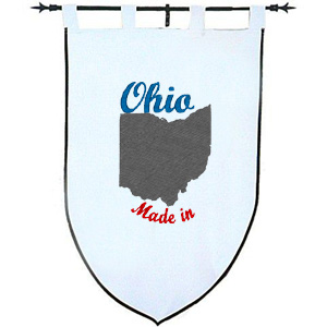 Ohio custom embroidery design