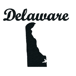Delaware embroidery design