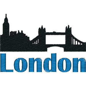 London embroidery design