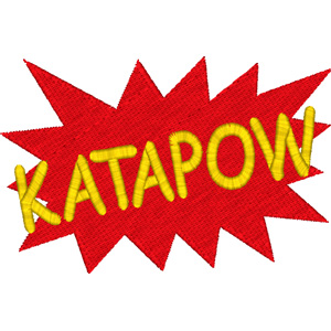 Katapow embroidery design