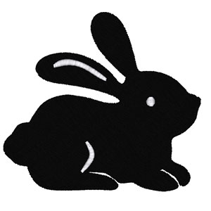 Bunny embroidery design