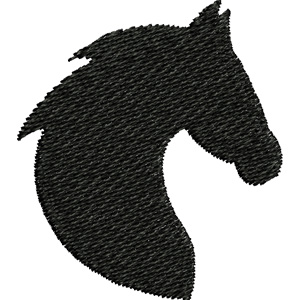 Horse embroidery design