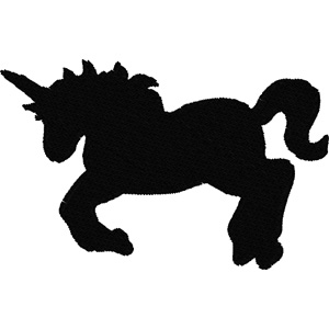 Unicorn embroidery design