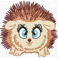 Hedgehog embroidery designs