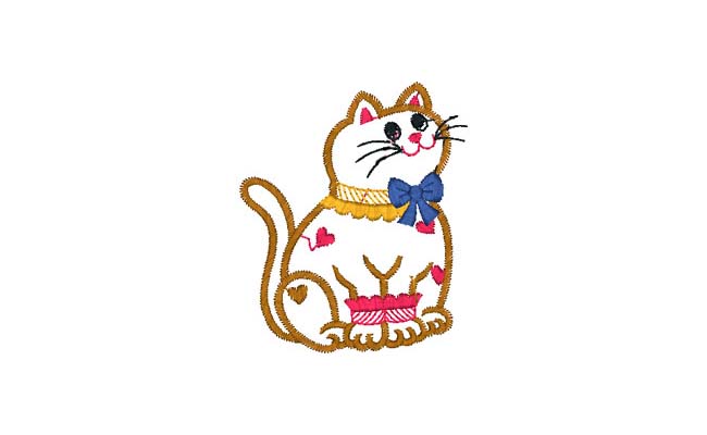 kitty embroidery designs