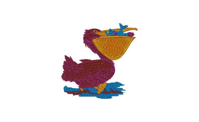 pellican embroidery designs