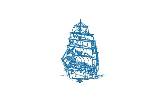 ship embroidery designs